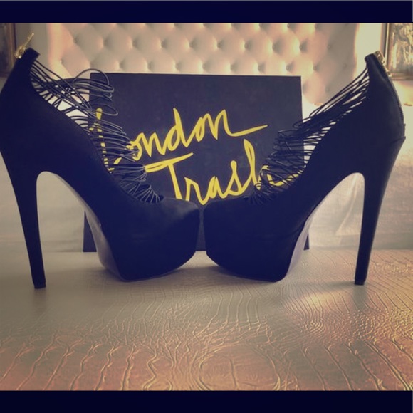 London Trash Shoes - *FIRM PRICE* London Trash Platform Pump BRAND NEW